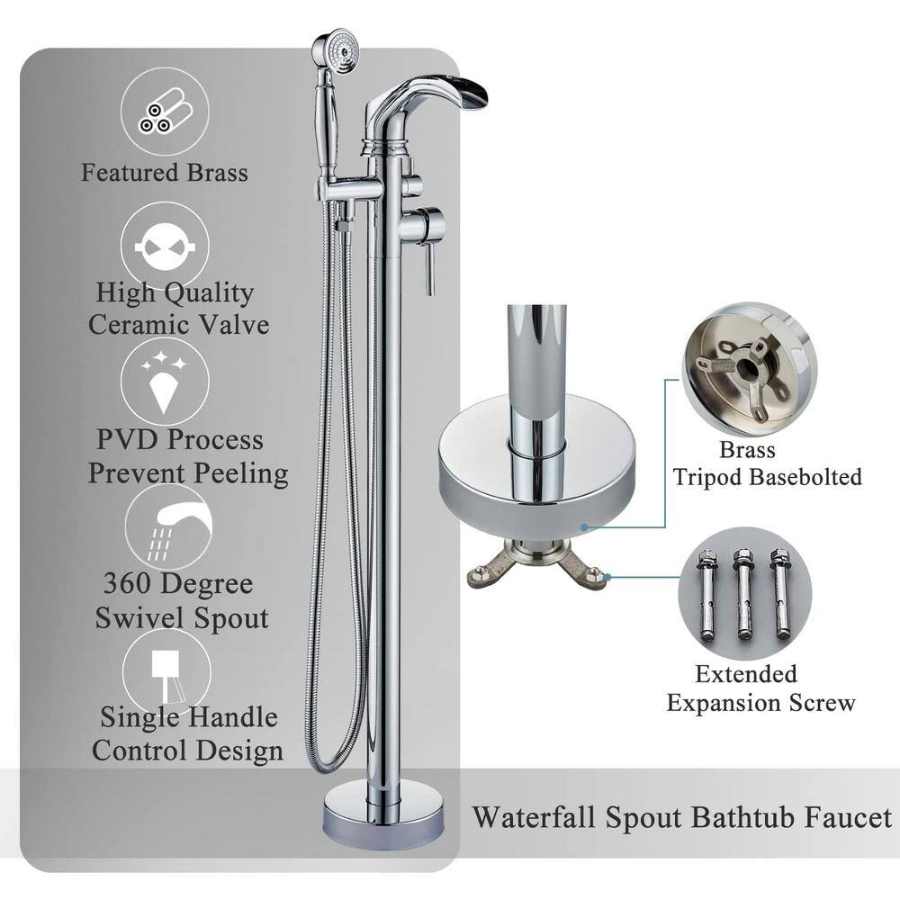 Commercial Brass Double Handle Bathroom Sink Faucet by Unbranded