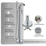Commercial Brass Double Handle Bathroom Sink Faucet by Unbranded