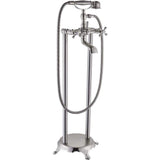 Unbranded Brass Double Handle Commercial Metering Bathroom Sink Faucet