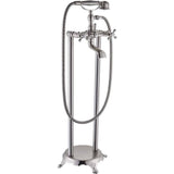 Unbranded Brass Double Handle Commercial Metering Bathroom Sink Faucet