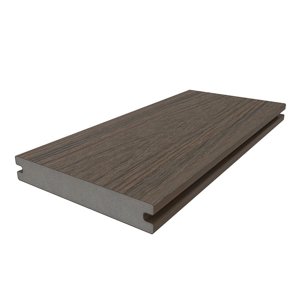 NewTechWood UltraShield Naturale Magellan 1 in. x 6 in. x 16 ft. Brazilian Ipe Solid with Groove Composite Decking Board (49-Pack)