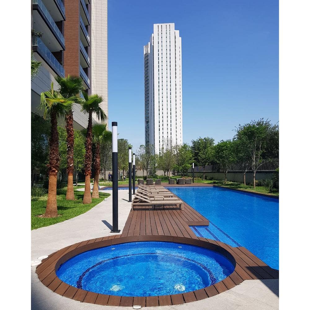 NewTechWood UltraShield Naturale Cortes 1 in. x 6 in. x 8 ft. Brazilian Ipe Solid Composite Decking Board