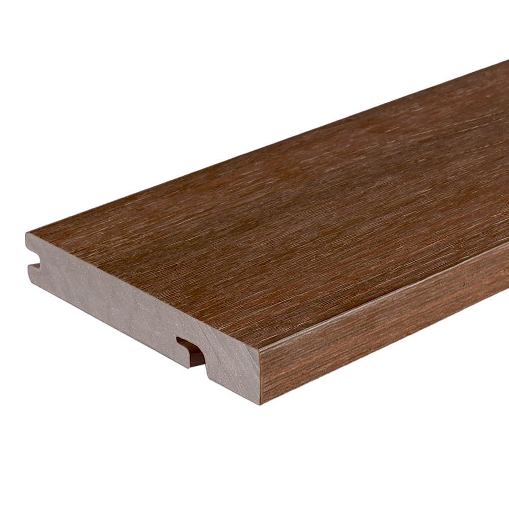 NewTechWood UltraShield Naturale Brazilian Ipe Composite Decking Board - 16 ft
