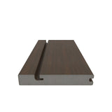 NewTechWood UltraShield Naturale Composite Deck Board Sample - Brazilian Ipe Finish