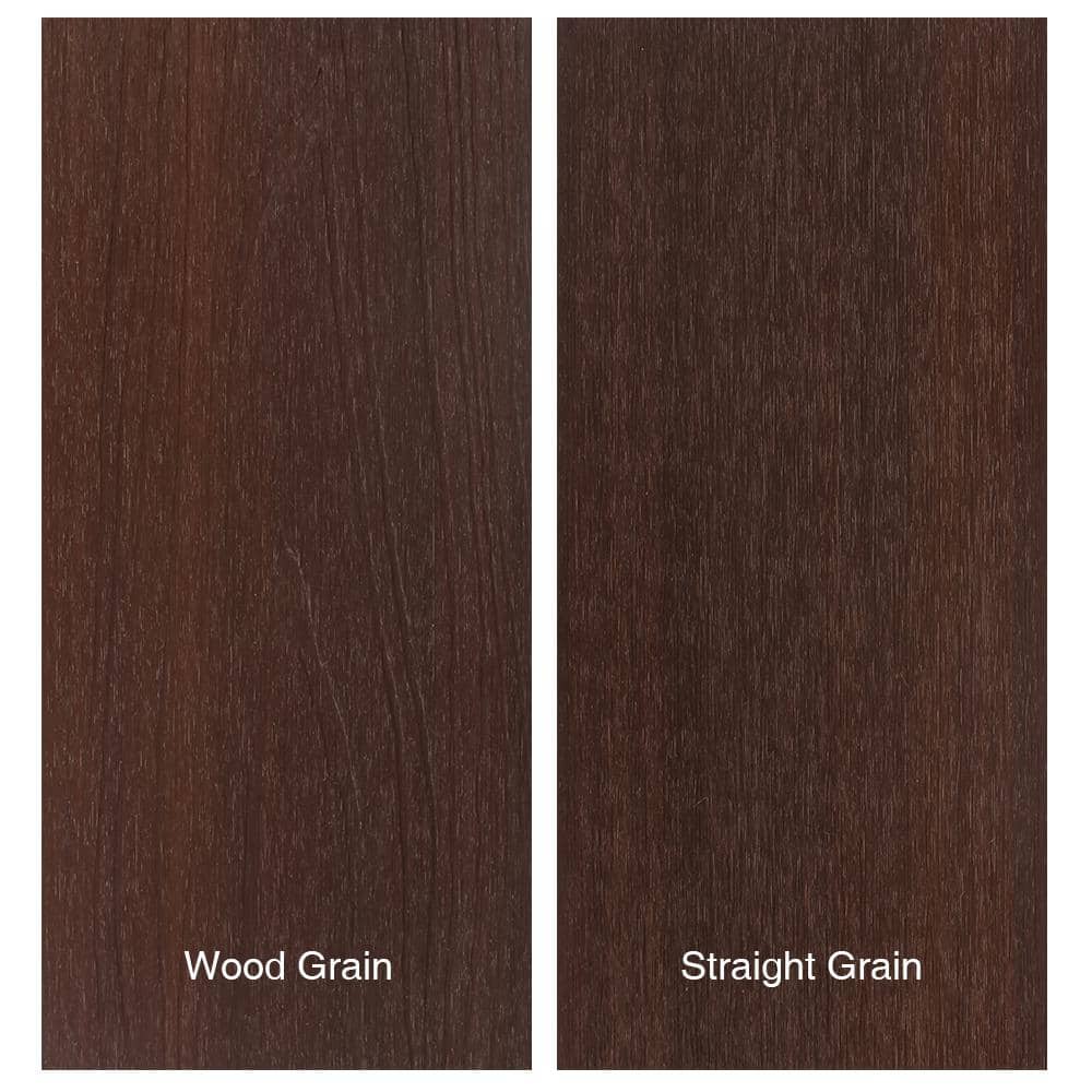 NewTechWood UltraShield Naturale Cortes Series 1 in. x 6 in. x 1 ft. Brazilian Ipe Solid Composite Decking Board Sample