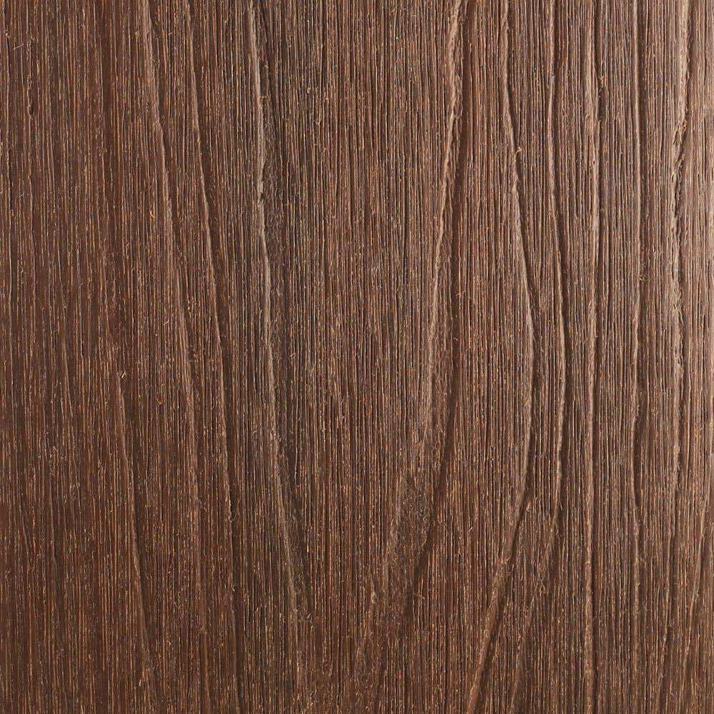 NewTechWood UltraShield Naturale Cortes Series 1 in. x 6 in. x 1 ft. Brazilian Ipe Solid Composite Decking Board Sample