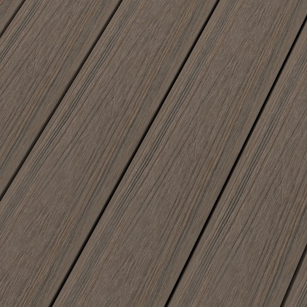 NewTechWood UltraShield Naturale Cortes Series 1 in. x 6 in. x 1 ft. Brazilian Ipe Solid Composite Decking Board Sample