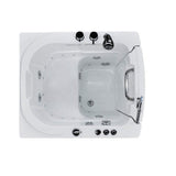 Universal Tubs HD Series 38 in. Right-Swinging Door Walk-In Whirlpool and Air Bath Tub, White
