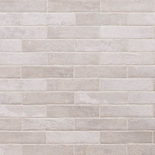 MSI Capella Ivory Brick 2-1/3 in. x 10 in. Matte Porcelain Floor and Wall Tile (5.17 sq. ft./case)
