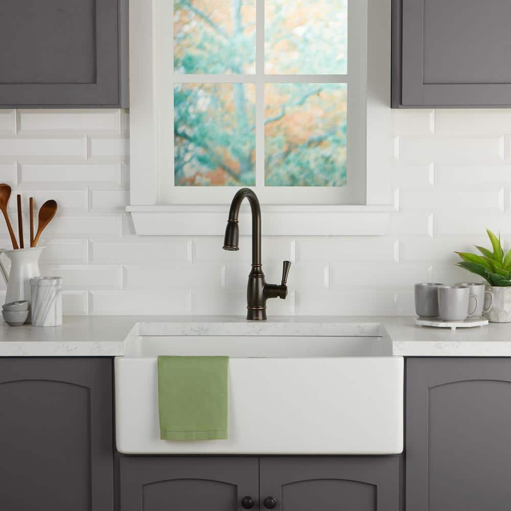 Daltile Restore Bright White 3 in. x 12 in. Ceramic Bevel Wall Tile (9 sq. ft. / case)