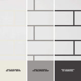 Daltile Restore Bright White 3 in. x 12 in. Ceramic Wall Tile (12 sq. ft. / Case)