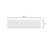 Daltile Restore Bright White 3 in. x 12 in. Ceramic Wall Tile (12 sq. ft. / Case)
