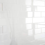 Daltile Restore Bright White 3 in. x 12 in. Ceramic Wall Tile (12 sq. ft. / Case)