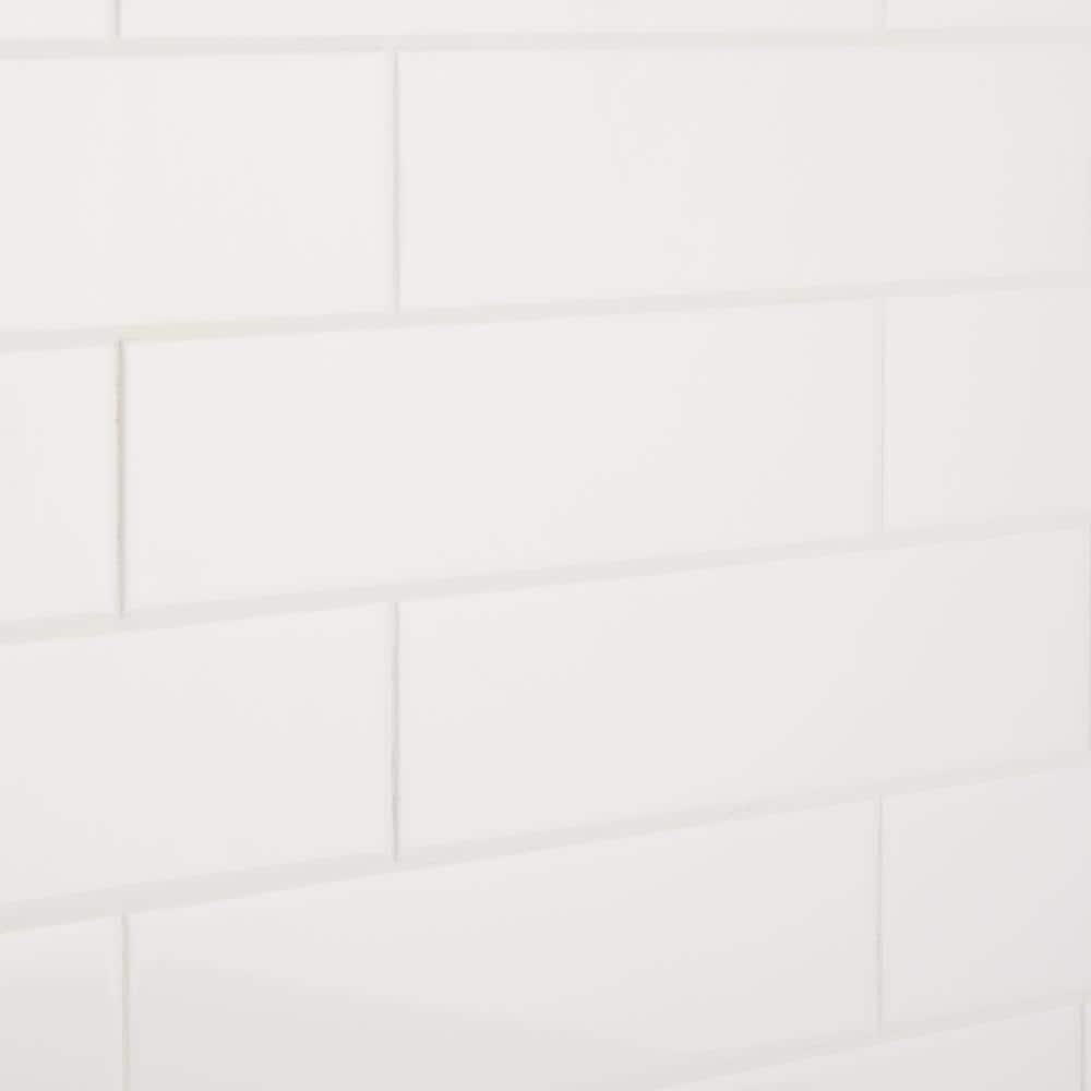 Daltile Restore 3 in. x 12 in. Ceramic Bright White Subway Tile (360 sq. ft. / pallet)