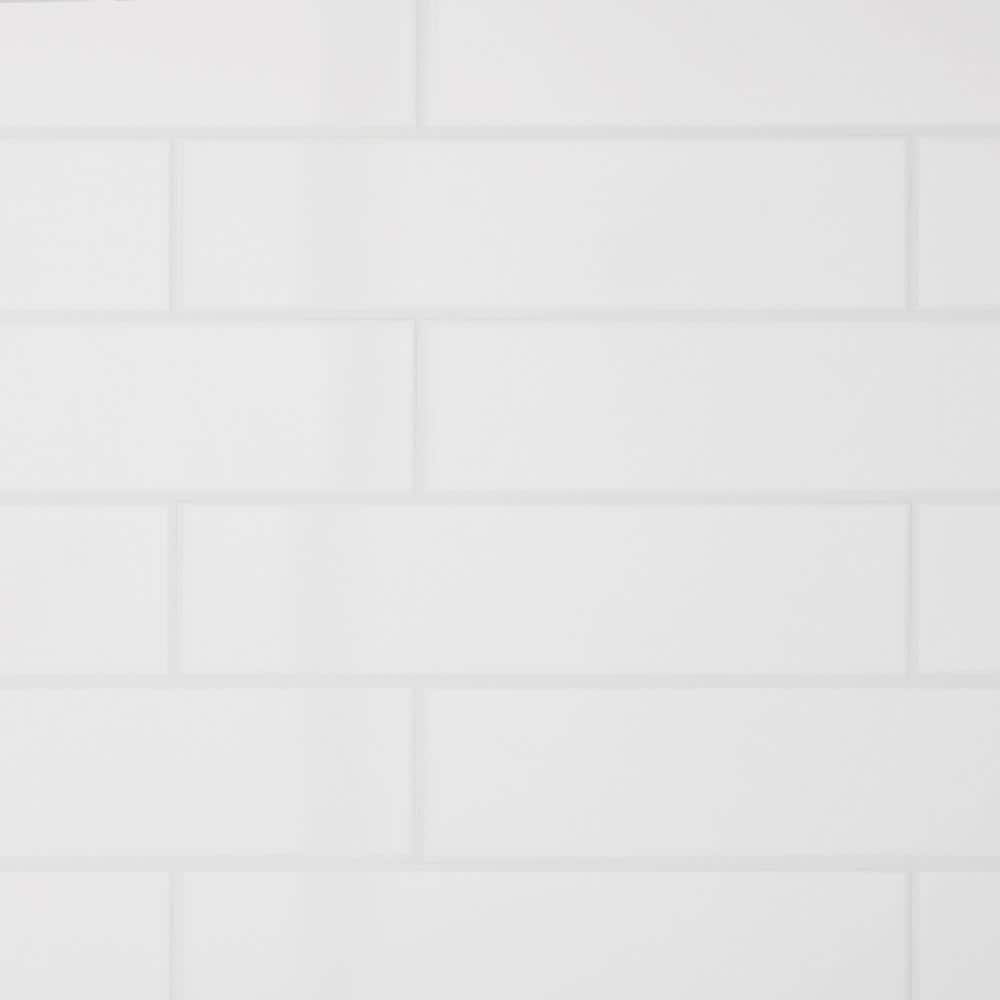 Daltile Restore 3 in. x 12 in. Ceramic Bright White Subway Tile (360 sq. ft. / pallet)