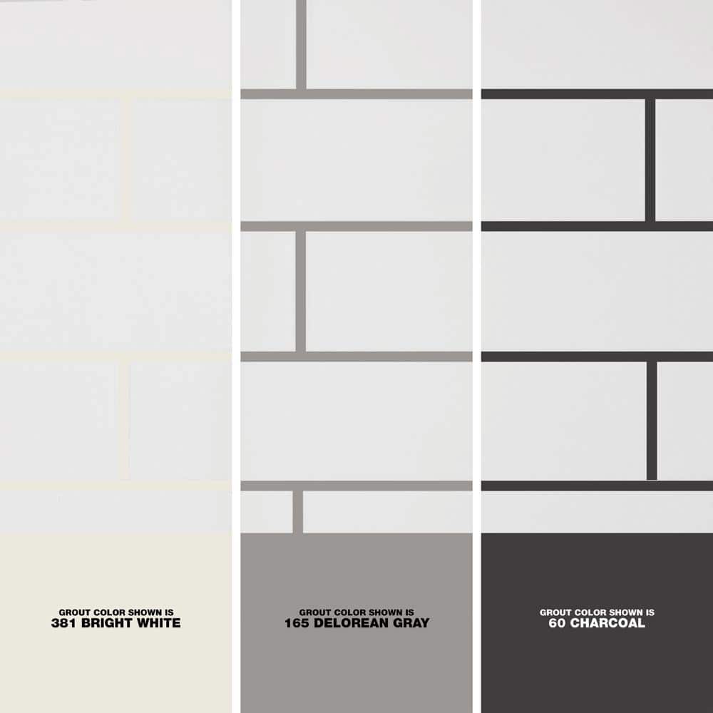 Daltile Restore 3 in. x 12 in. Ceramic Bright White Subway Tile (360 sq. ft. / pallet)