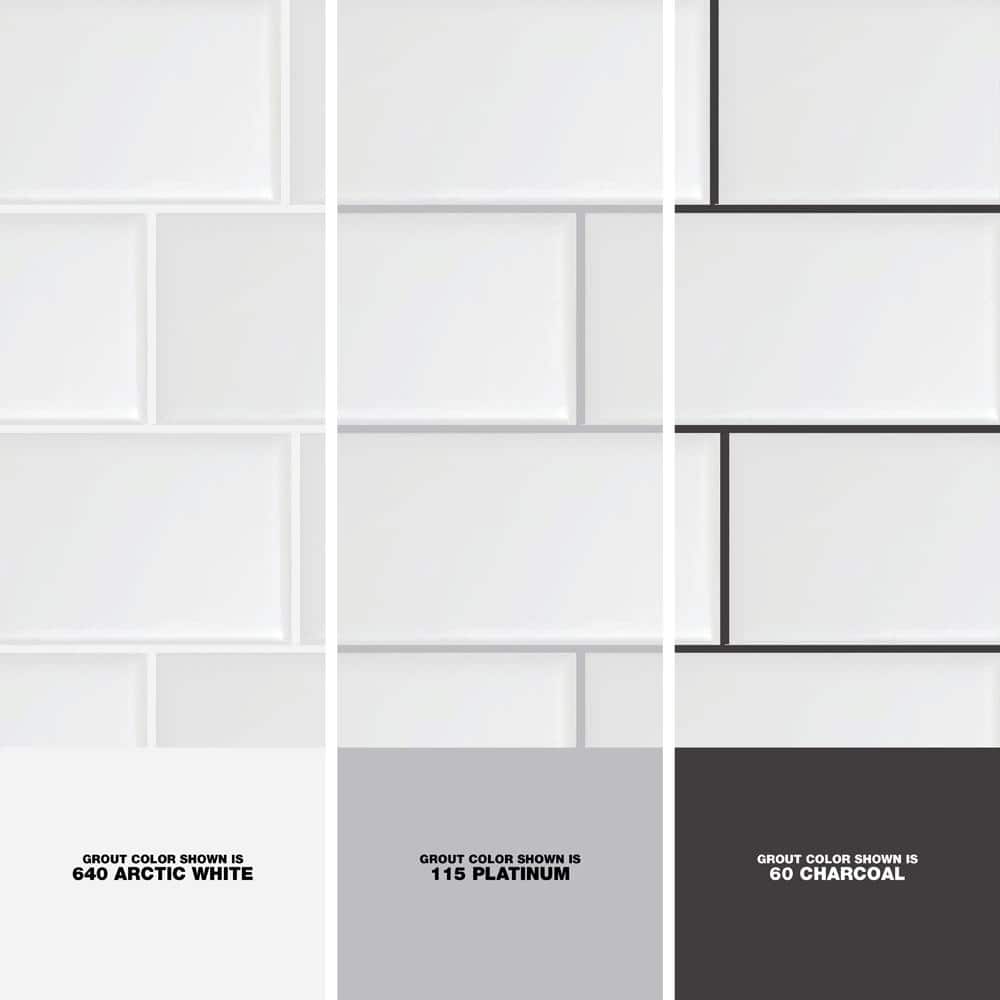 Daltile Restore Bright White 3 in. x 6 in. Ceramic Modular Wall Tile (12.5 sq. ft. / Case)