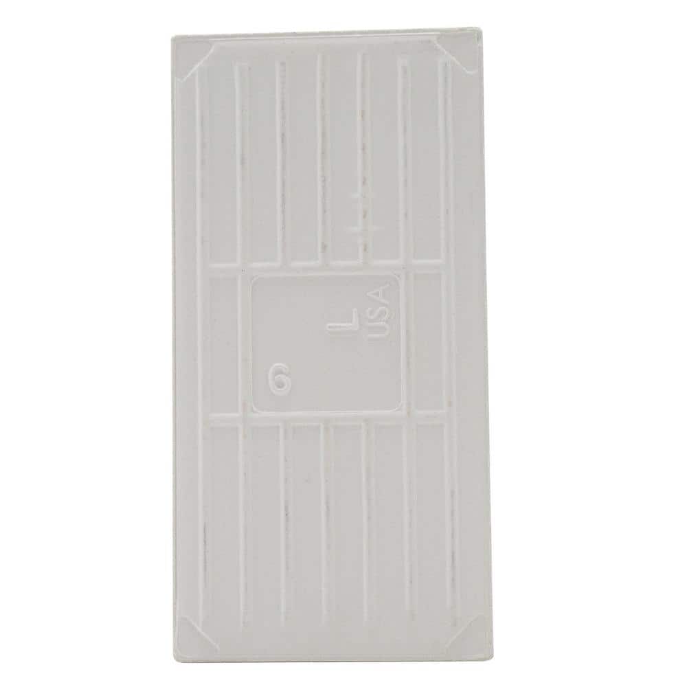 Daltile Restore Bright White 3 in. x 6 in. Ceramic Modular Wall Tile, Glossy Subway, 12.5 sq. ft. per Case