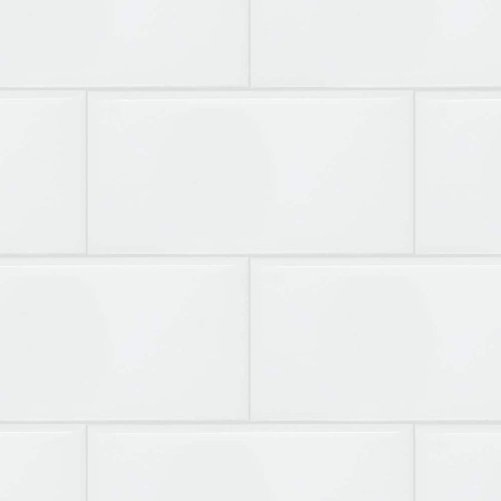 Daltile Restore 3 in. x 6 in. Bright White Glossy Ceramic Subway Wall Tile (12.5 sq. ft./Case)