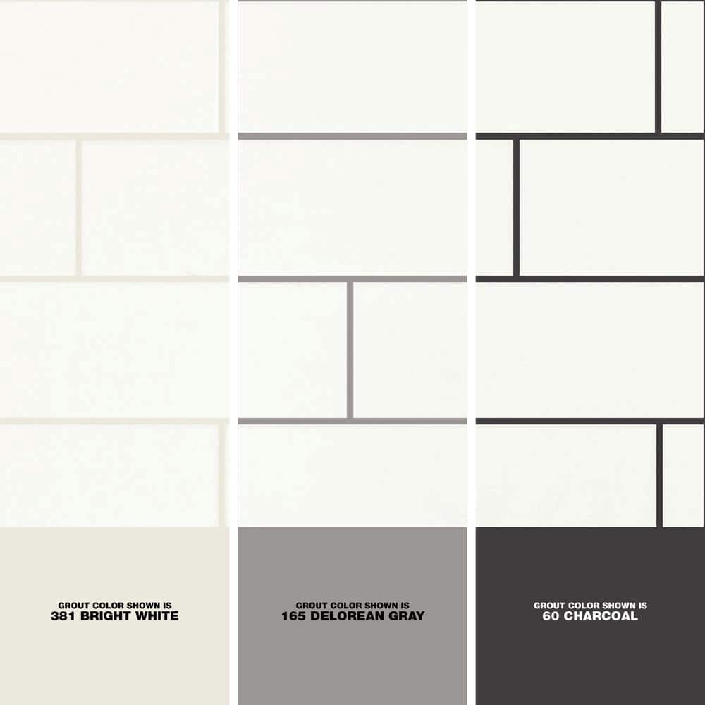 Daltile Restore Bright White 4 in. x 12 in. Glazed Ceramic Wall Tile (10.64 sq. ft. / case)