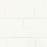 Daltile Restore Bright White 4 in. x 12 in. Glazed Ceramic Wall Tile (10.64 sq. ft. / case)
