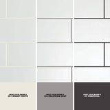 Daltile Restore 4 in. x 16 in. Ceramic Bright White Subway Tile (13.20 sq. ft. per Case)