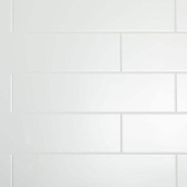 Daltile Restore 4 in. x 16 in. Ceramic Bright White Subway Tile (13.20 sq. ft. per Case)