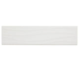Daltile Restore Bright White 4 in. x 16 in. Ceramic Wavy Wall Tile (13.20 sq. ft. per Case)