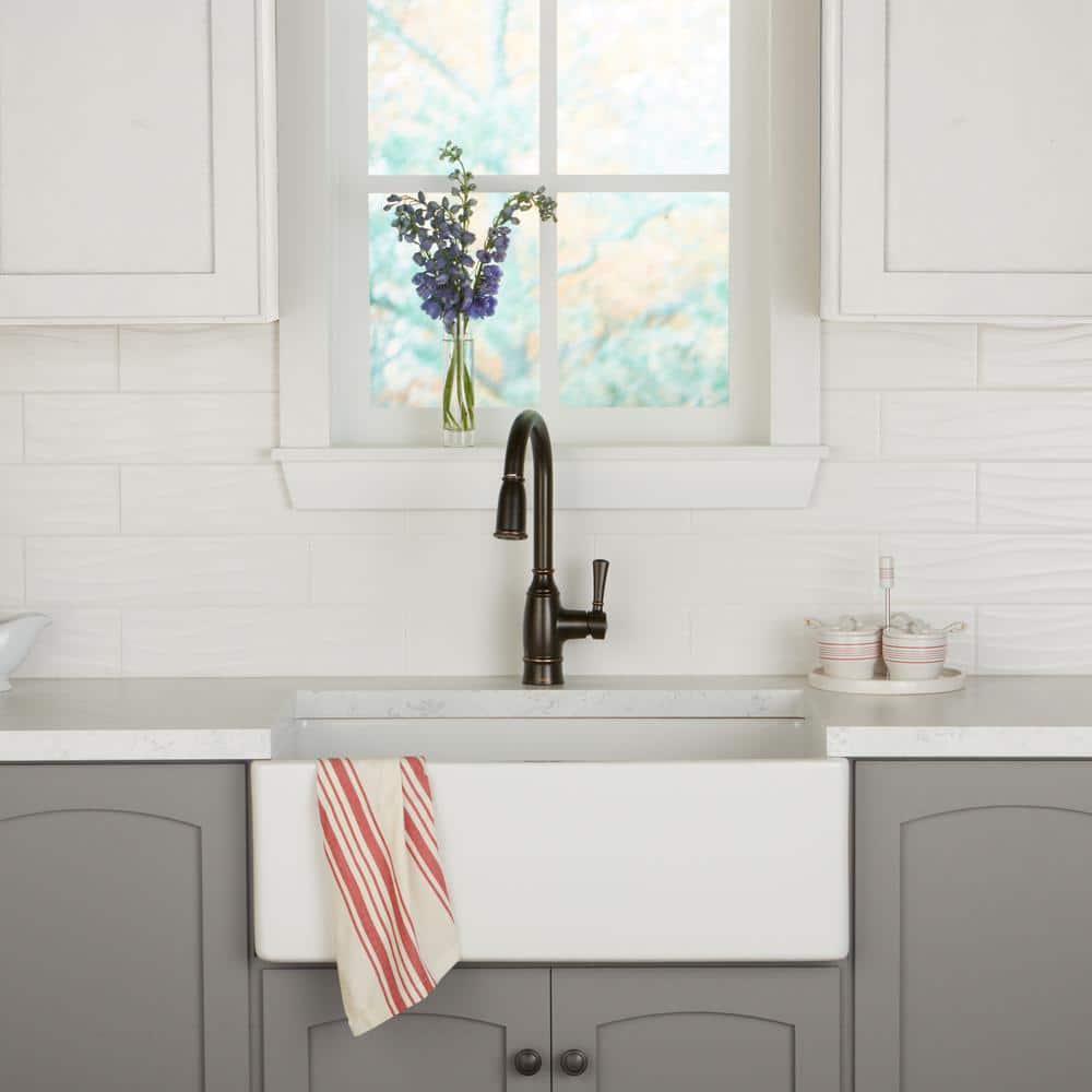 Daltile Restore Bright White 4 in. x 16 in. Ceramic Wavy Wall Tile (13.20 sq. ft. per Case)