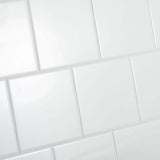 Daltile Restore Bright White 6 in. x 6 in. Ceramic Wall Tile (12.50 sq. ft./Case)