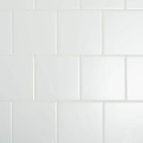 Daltile Restore Bright White 6 in. x 6 in. Ceramic Wall Tile (375 sq. ft. / pallet)