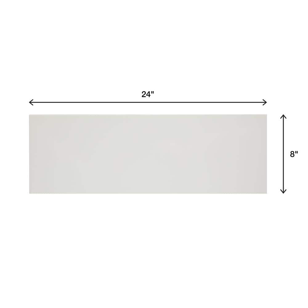 Daltile Restore Bright White 8 in. x 24 in. Ceramic Wall Tile (13.3 sq. ft. / Case)