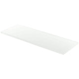Ivy Hill Tile Contempo Bright White Frosted 4 in. x 12 in. x 8 mm Glass Subway Tile (15 pieces, 5 sq. ft./Box)