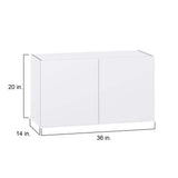 J COLLECTION Fairhope 101 in. W x 89.5 in. H x 24 in. D Bright White Laundry Cabinet Bundle 1