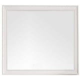 James Martin Vanities Bristol 44" x 40" Bright White Bathroom Vanity Mirror