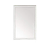 James Martin Vanities Glenbrooke 26" x 40" Bright White Bathroom Vanity Mirror