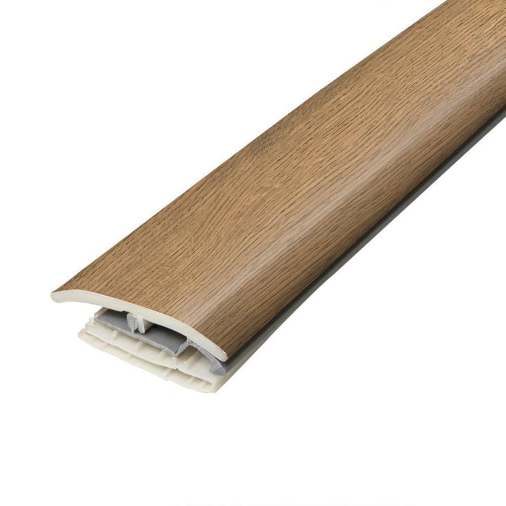 Bristol 0.31 in. T x 2 in. W x 78.7 in. L Vinyl 4-in-1 Molding