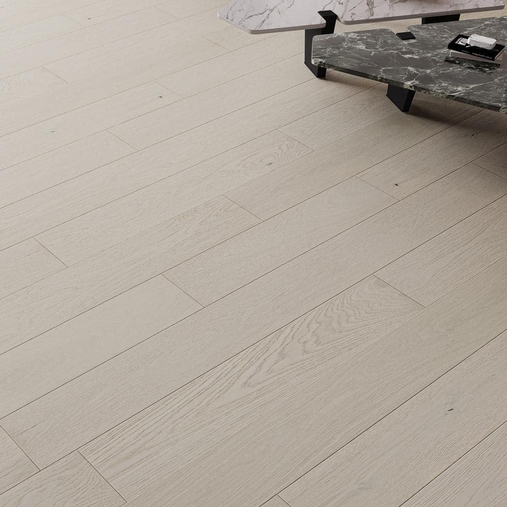 Selkirk Brittle Amherst 1/2 in. T x 7.5 in. W Tongue and Groove Wire Brushed Engineered Hardwood Flooring (31.09 sq.ft./case)