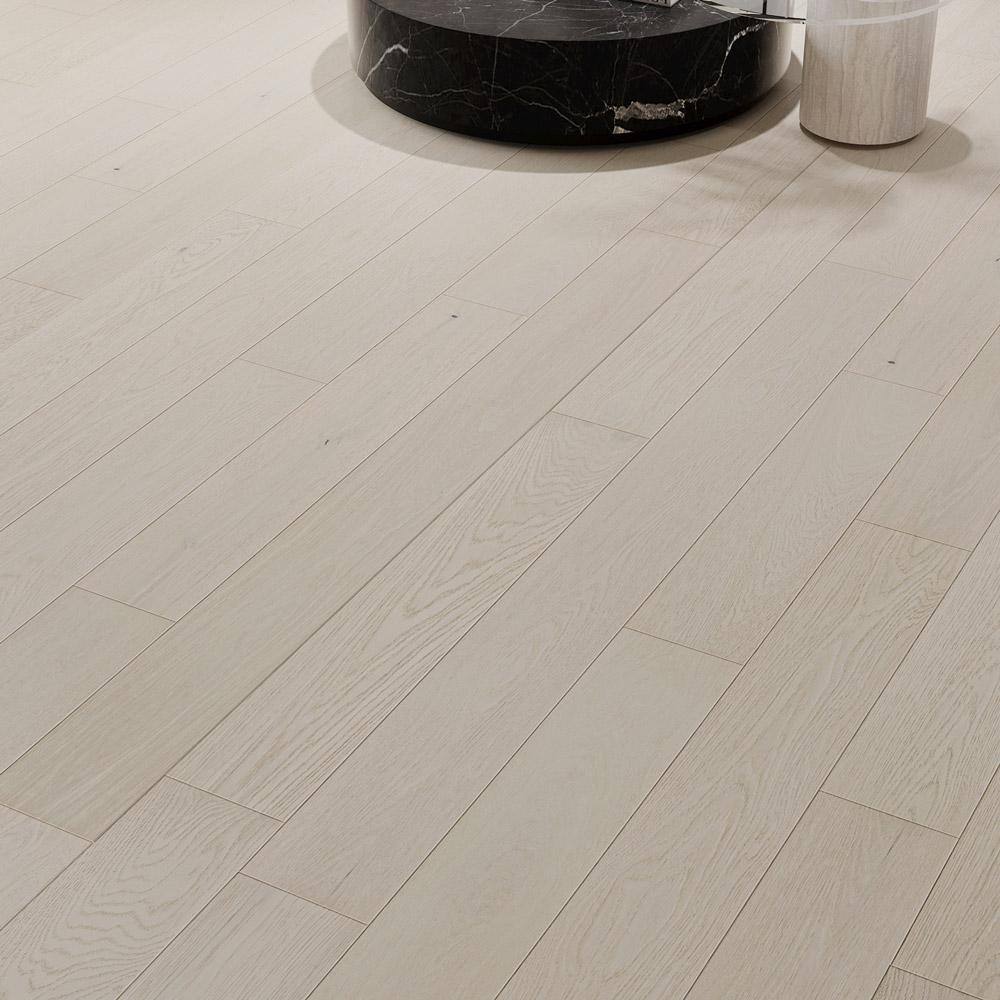 Selkirk Brittle Amherst 1/2 in. T x 7.5 in. W Tongue and Groove Wire Brushed Engineered Hardwood Flooring (31.09 sq.ft./case)