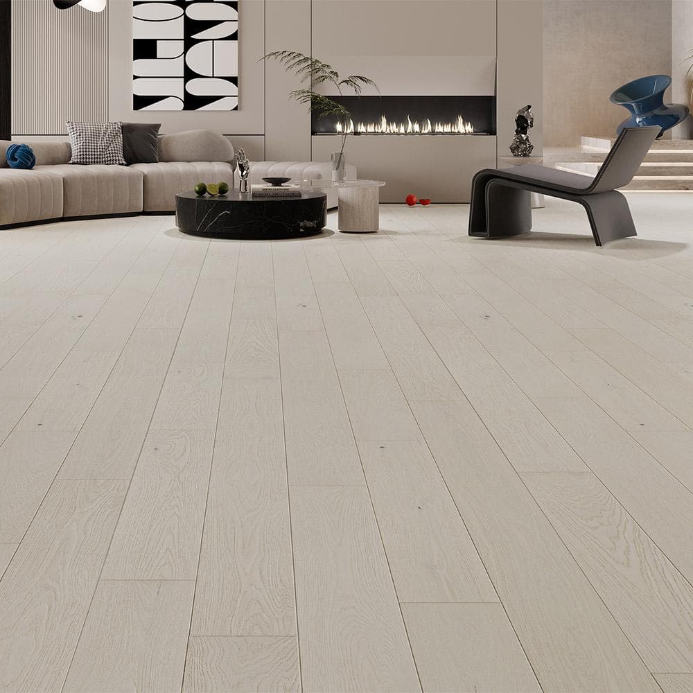 Selkirk Brittle Amherst 1/2 in. T x 7.5 in. W Tongue and Groove Wire Brushed Engineered Hardwood Flooring (31.09 sq.ft./case)