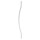 Deckorators 32-1/4 in. x 1 in. Bronze Aluminum Arc Baluster (5-Pack)