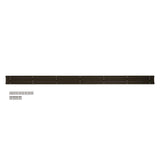 NewTechWood Allure 6 ft. Aluminum Drink Rail in Bronze
