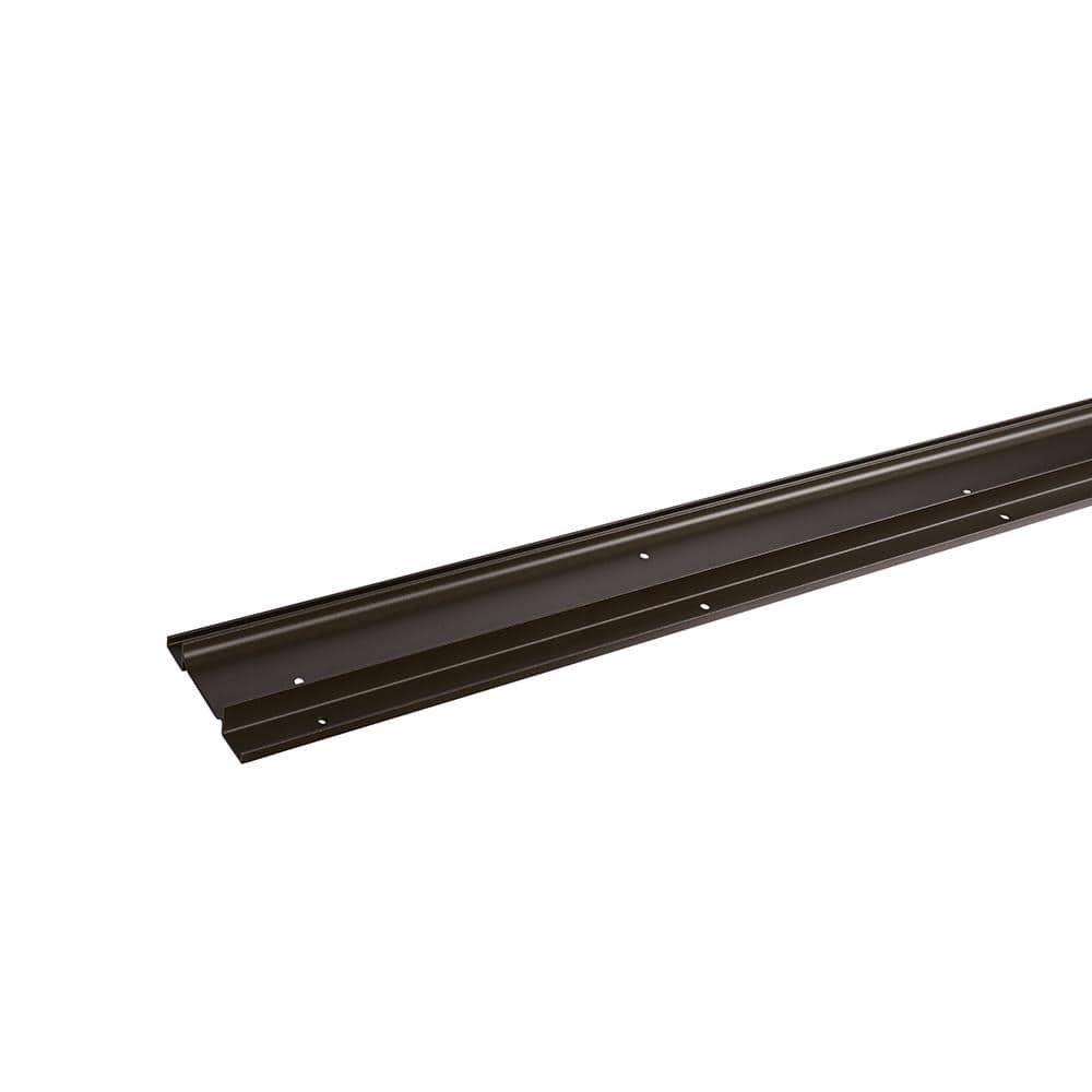 NewTechWood Allure 8 ft. Aluminum Drink Rail in Bronze