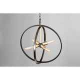 Progress Lighting Swing 4-Light Antique Bronze Foyer Pendant