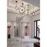Progress Lighting Swing 4-Light Antique Bronze Foyer Pendant