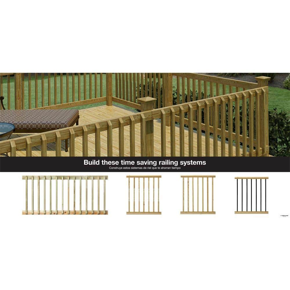 ProWood 32 in. x 0.75 in. Aluminum Bronze Square Baluster (15-Pack)
