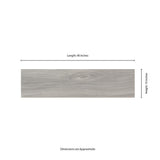 MSI Brooksdale Birch 9.84 in. x 39.37 in. Matte Porcelain Floor and Wall Tile (13.89 sq. ft. / case)