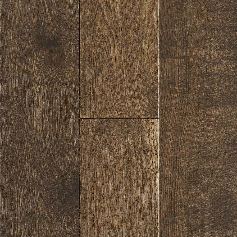 Bruce Time Honored Brown White Oak 3/8 in. T x 6 in. W Click Lock Smooth Engineered Hardwood Flooring (30.6 sq.ft./ctn)