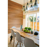 Easy Planking Thermally Modified Wood Siding Board 1 in. x 6 in. x 8 foot long in Grooved Design (6-Pack)