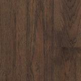 Sure+ Brown Hickory Hickory 1/4 in. T x 6.5 in. W Click Lock Wire Brushed Engineered Hardwood Flooring (21.7 sq.ft./case)